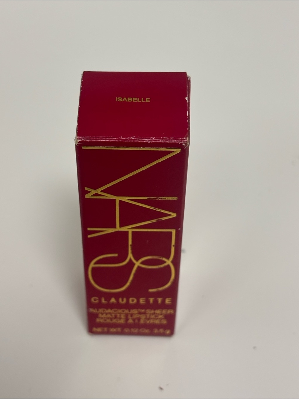 NARS Audacious Sheer Matte Lipstick Claudette Collection - Isabelle, NIB